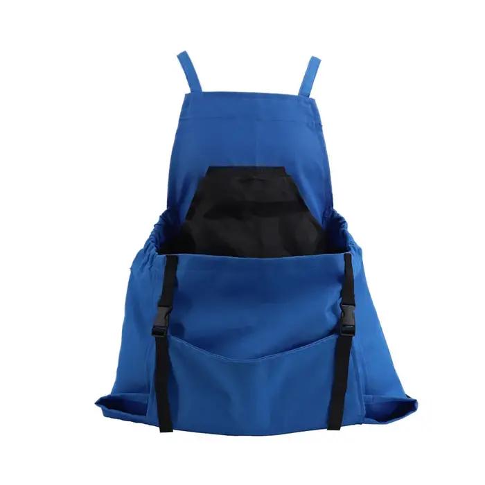 Tablier de collecte en plein air, grande poche, jardinage, tablier de récolte à dégagement rapide, s