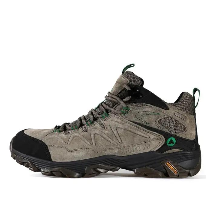 HUMTTO baskets imperméables pour hommes chaussures de randonnée en cuir bottes de Trekking femmes Ca