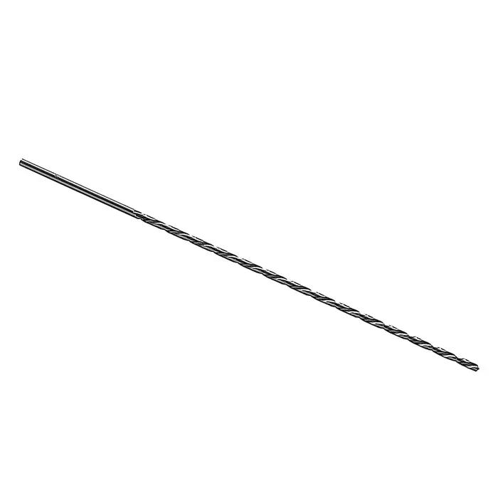 Jeu de forets hélicoïdaux HSS à queue droite extra longs de 2mm/3mm/4mm/5mm/6mm de diamètre, outil é