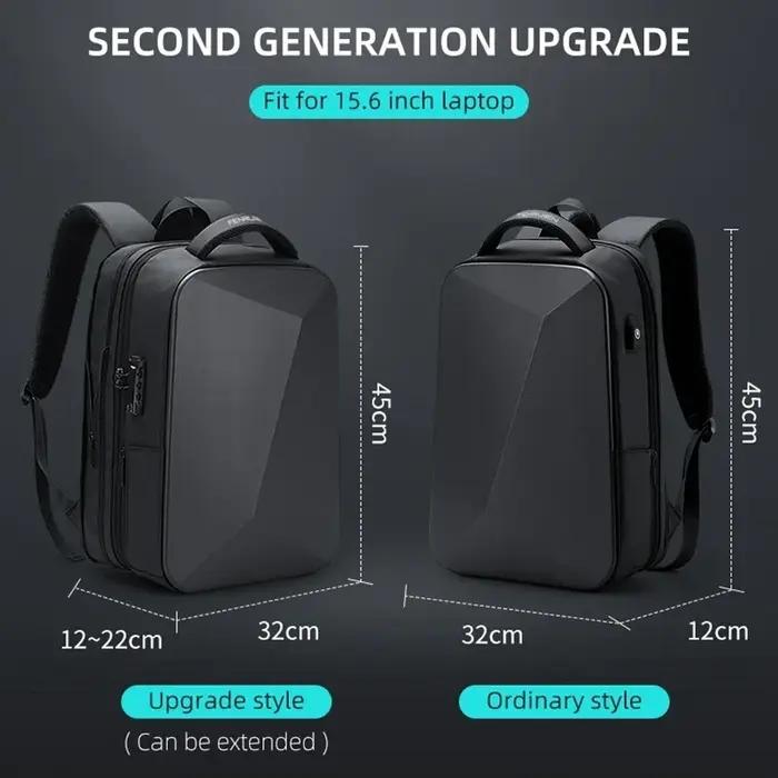Noir ordinateur intelligent sacs pour ordinateur portable pour hommes sac à dos nouveau étanche étud