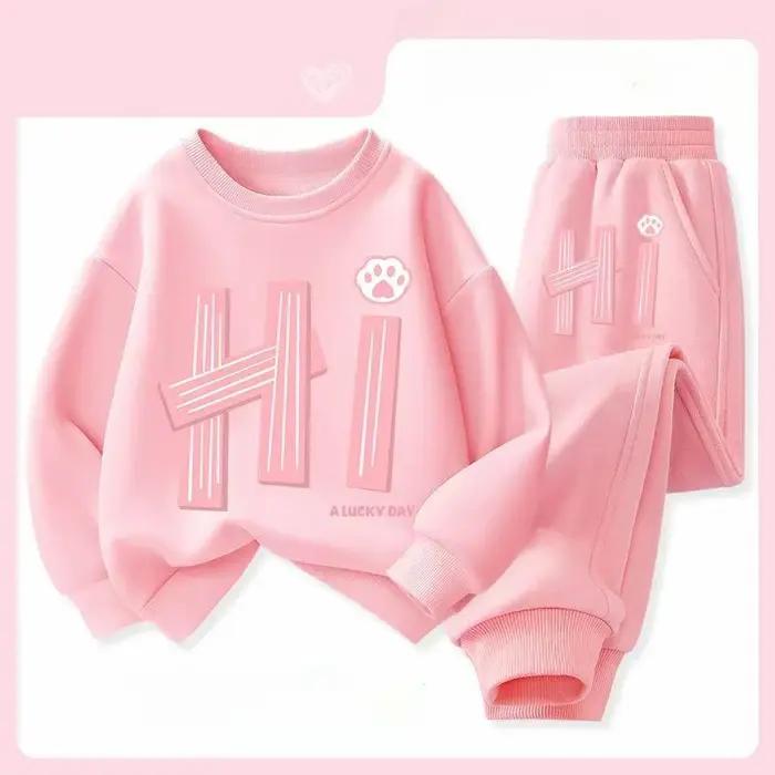 Vêtements d'automne pour bébés garçons, T-shirts et pantalons imprimés à la mode, ensemble 2 pièces
