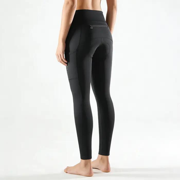 WOSAWE femmes pantalons de cyclisme coupe-vent rembourré pantalons longs hiver vtt vélo collants pan