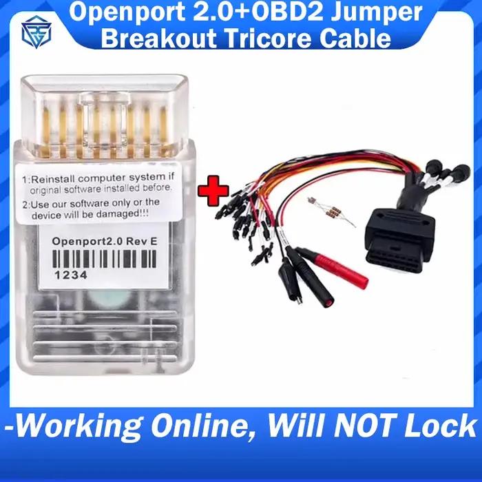 Openport – puce or en ligne 2.0 + ECU, protocole complet, câble de raccordement OBD2, programmation