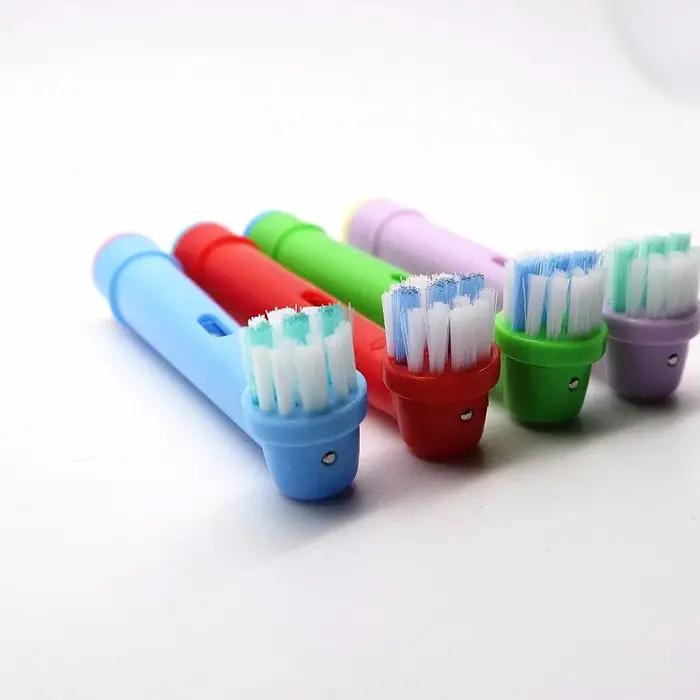 Têtes de brosse à dents de rechange pour enfants, 4 pièces, pour brosse à dents électrique oral-b, a