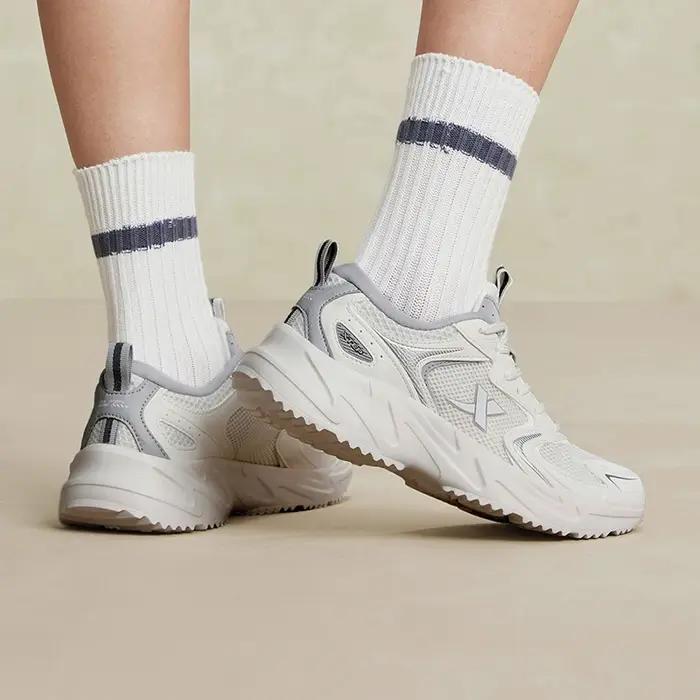 Xtep chaussures décontractées pour femmes été résistant à l'usure chaussures de sport pour femmes Tr