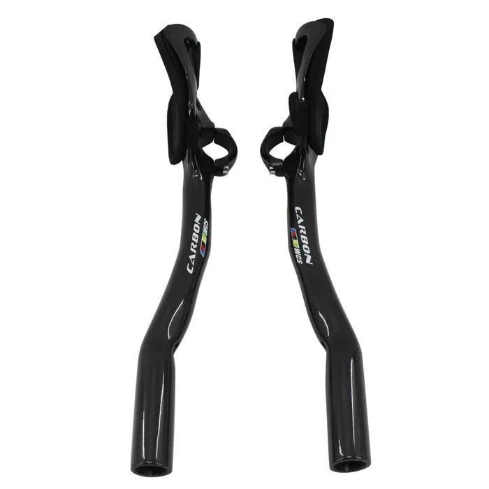 Vélo de route TriDuvet 3k en fibre de carbone avec guidon auxiliaire et barre d'assistance pour courses de triathlon et contre-la-montre occasions spéciales