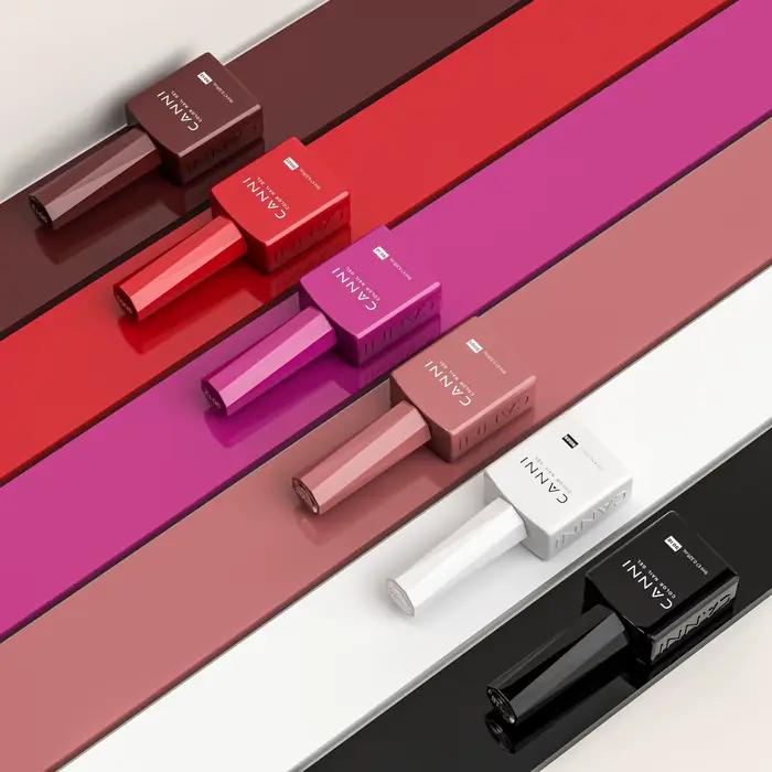 9ml CANNI HEMA/TPO gratuit couleur rose nu vernis à ongles couverture complète Semi Permanent longue