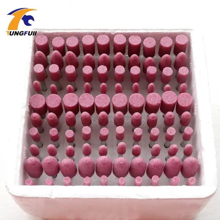 100 pièces/ensemble perceuse tête de meulage outil assortiment de pointe montée en céramique pour Dr