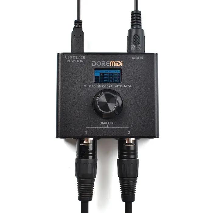 DOREata Di acity I vers le contrôleur DMX (MTD-1024) peut convertir des messages d'acity I en messag