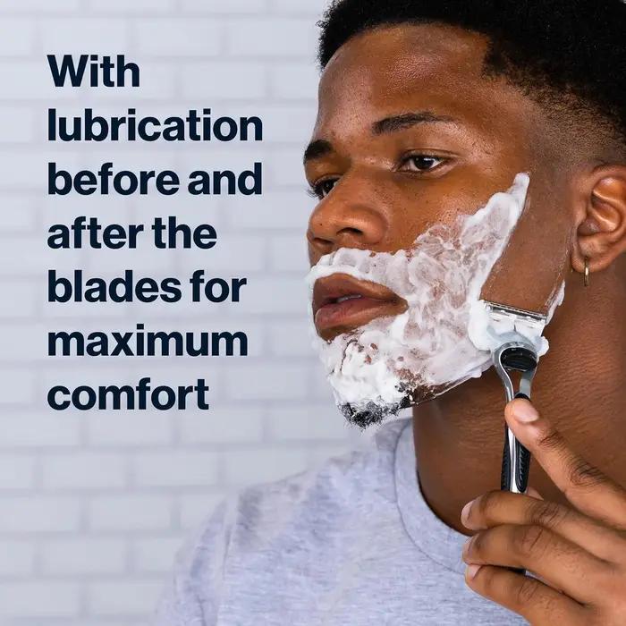 Rasoir Gillette SkinGuard pour homme, rasoir combiné pour homme, lames confortables à deux couches,