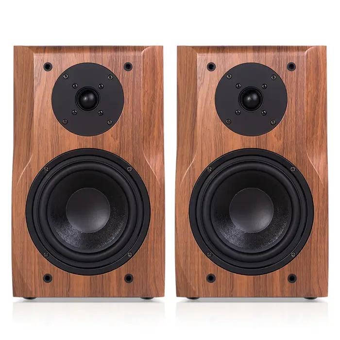 Haut-parleur d'étagère de 6.5 pouces, HIFI 20 ~ 200W, passif en bois, moniteur Audio 4Ohm, lecteur d