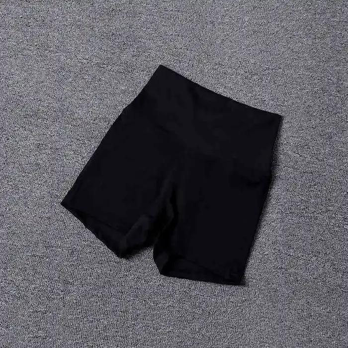Short de sport d'été pour femmes, pantalon de yoga de levage à nouer croisé dans la taille au dos, l