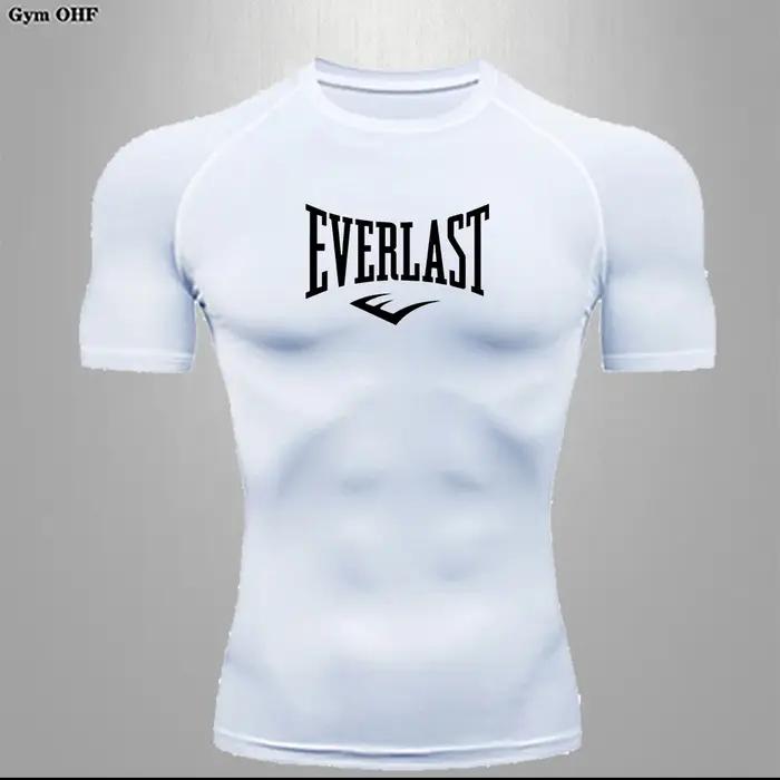 T-shirt ajusté à dissipation thermique pour homme, t-shirt de fitness ultra fin, t-shirt de compress