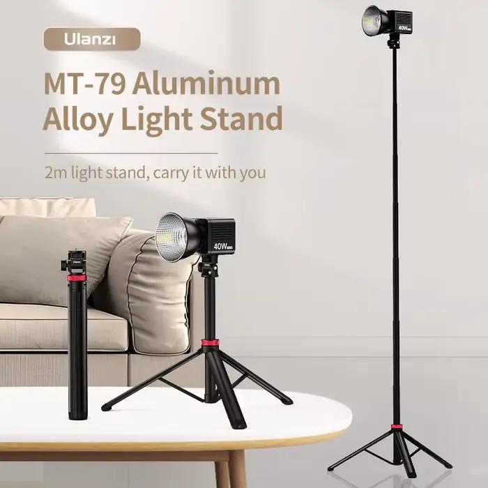 Trépied extensible Ulanzi MT-79 avec vis 1/4 ''pour appareil photo reflex numérique Smartphone, lumi