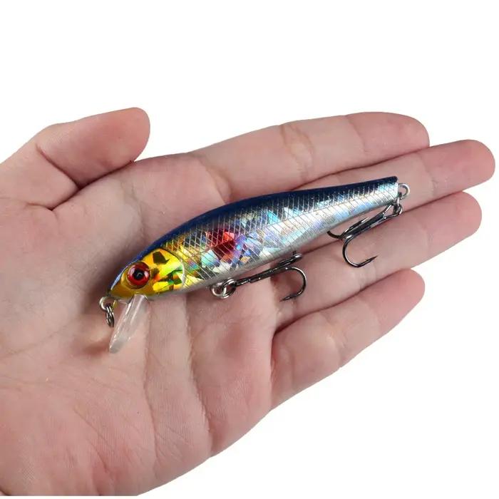 1 pièces leurre de pêche méné Laser artificiel réaliste 8.5 cm 9.2g appât dur en plastique flottant