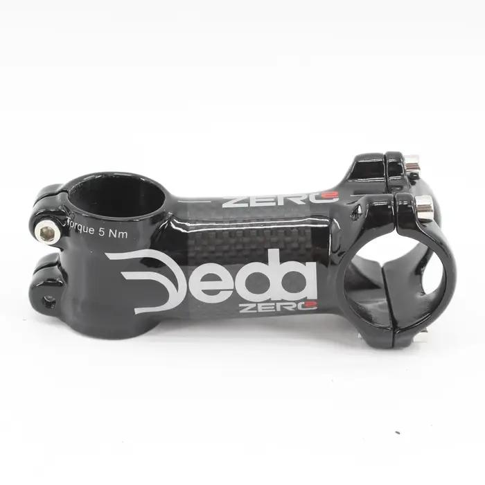 Tout nouveau JEDA argent route carbone tige de vélo en alliage 31.8*60-120mm 6 17 degrés Angle VTT t