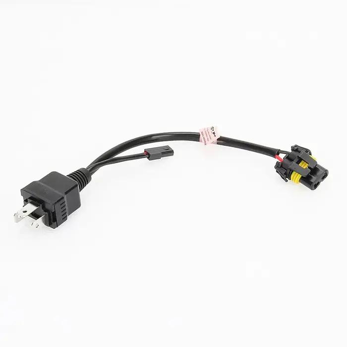 Faisceau de câbles Bi xénon H4 12V, 2 pièces, pour ampoules HID H4 9003 Hi/Lo bi-xénon, contrôleurs