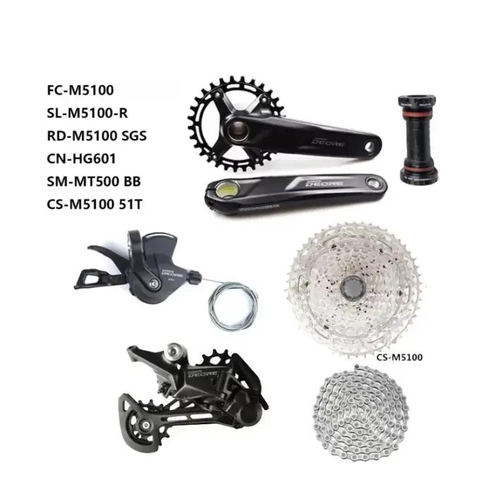 SHIMANO Deore M5100 groupe 1x11S vitesse pédalier manette de vitesse levier pédalier 42T 51T Cassett