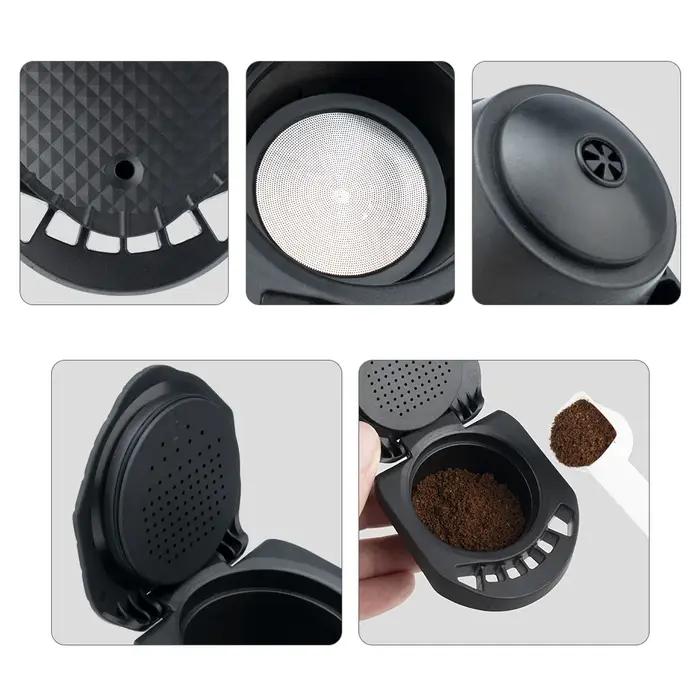 Adaptateur de café réutilisable pour Machine à café Dolce Gusto PICCOLO XS/Genio S, recharge de dose