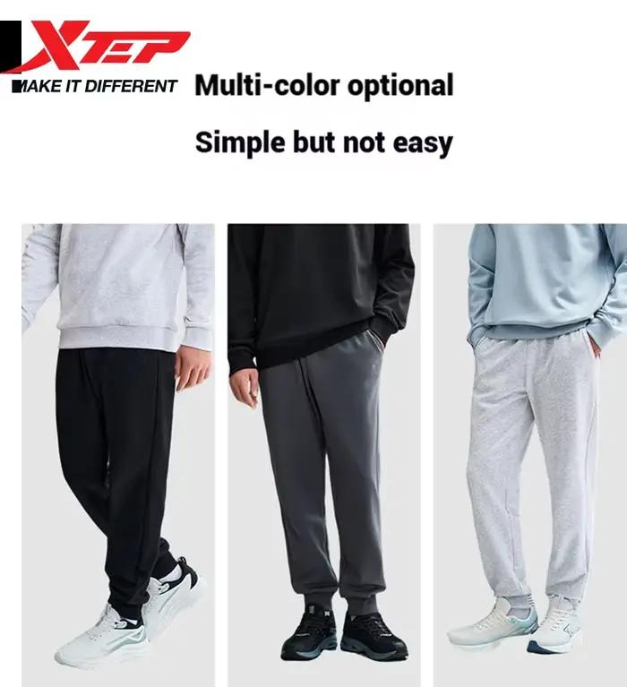Pantalon tricot homme Xtep hiver doux - Bas confortable respirant mode rétro 876429630144