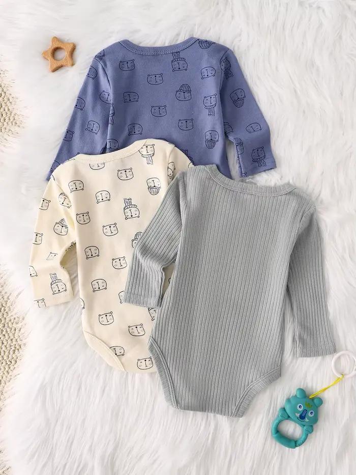 Combinaison pour bébé garçon, 3 pièces, nouveau style, vêtements pour bébé garçon, printemps/automne