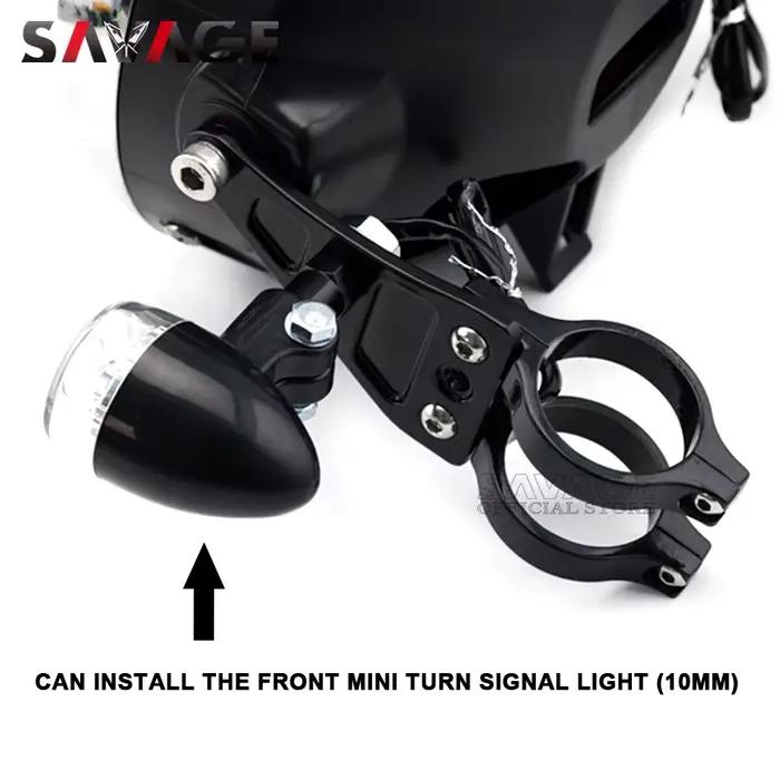 Pince de Support de phare de moto pour fourche de 41mm, Support de lampe frontale, Support de cligno