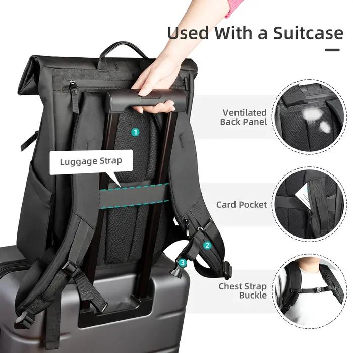 Heroic Knight – sac à dos de voyage pour hommes, sac à dos de randonnée décontracté, étanche, pour l