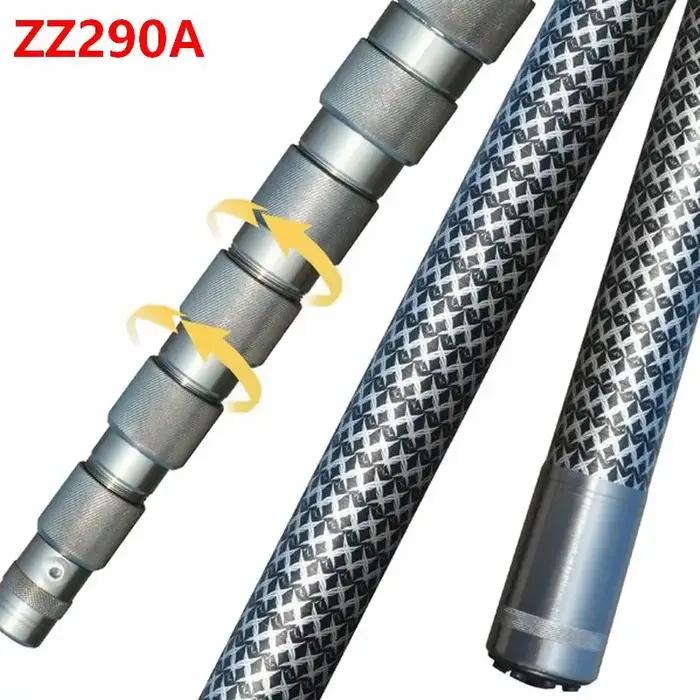 ZZ241 ZZ290A canne de manipulation de filet de pêche uniquement en fibre de carbone 7m 8m 9m 10m can