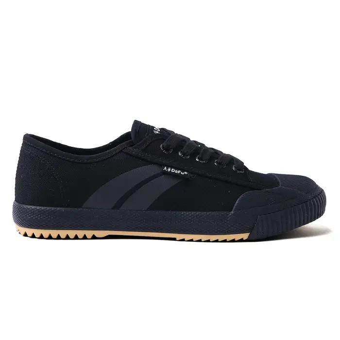 Chaussures Destroy Fu pour arts martiaux, baskets classiques, toutes noires, améliorées