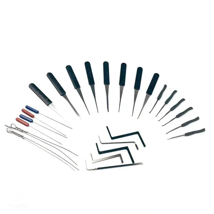Kit d'outils flacon de serrurier pour la famille, clé cassée, ensemble d'outils de retrait avec tens