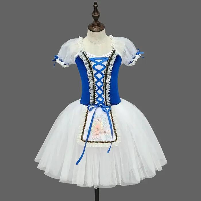 Jupe de ballet pour enfants, jupe de danse pour filles, programmes de danse du campus, costumes de d