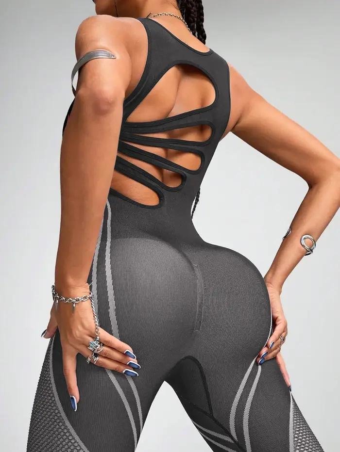 Combinaison de Yoga de sport pour femmes, combinaison de loisirs, Fitness, entraînement, Fitness, ép