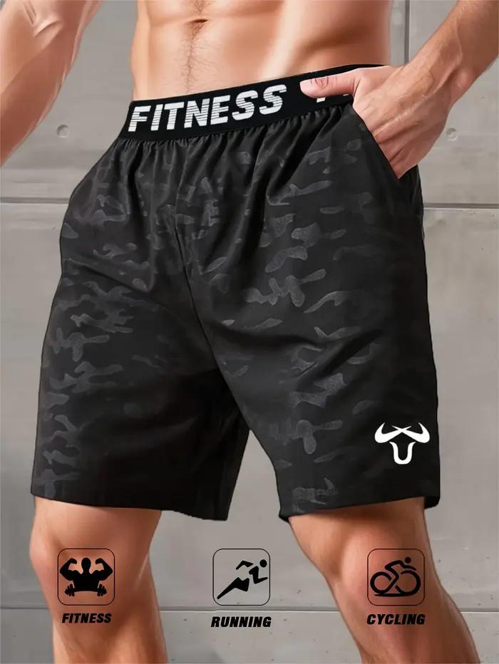 Short de sport pour hommes, short d'entraînement à séchage rapide