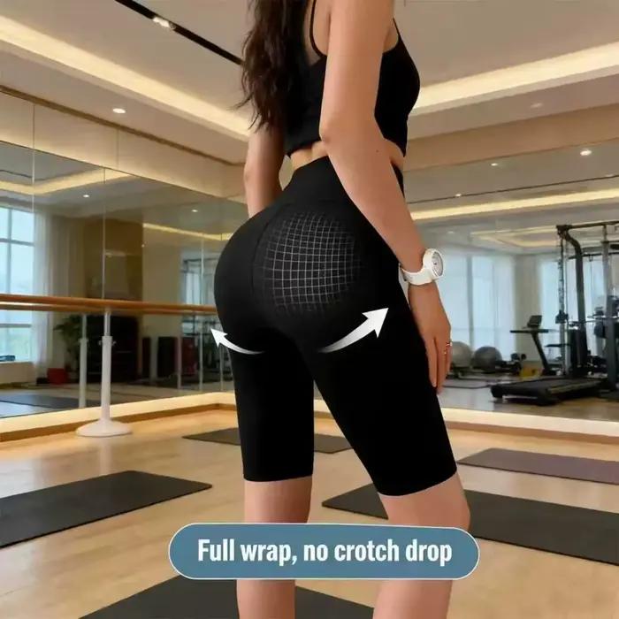 Shorts de sport pour femmes 2026 taille haute push-up pour cyclisme jogging et yoga matériaux doux et résistants pour des performances optimales