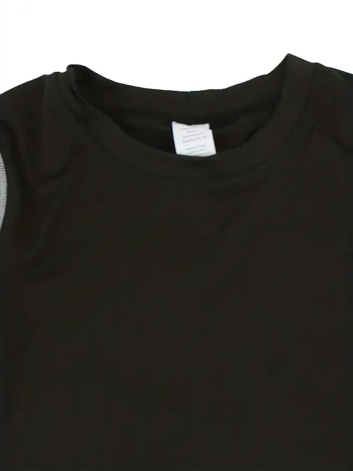 Chemises de Compression pour jeunes garçons, athlétiques, séchage rapide, manches longues, sous-vête