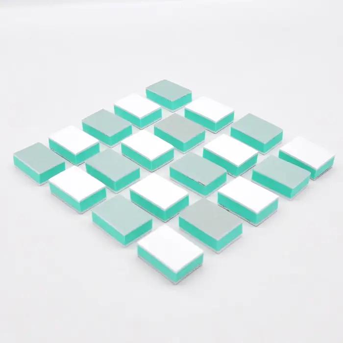 10/20/50 pièces/sac ongles tampon fichier bloc Double face Nail Art outil UV Gel polisseuse Mini pol