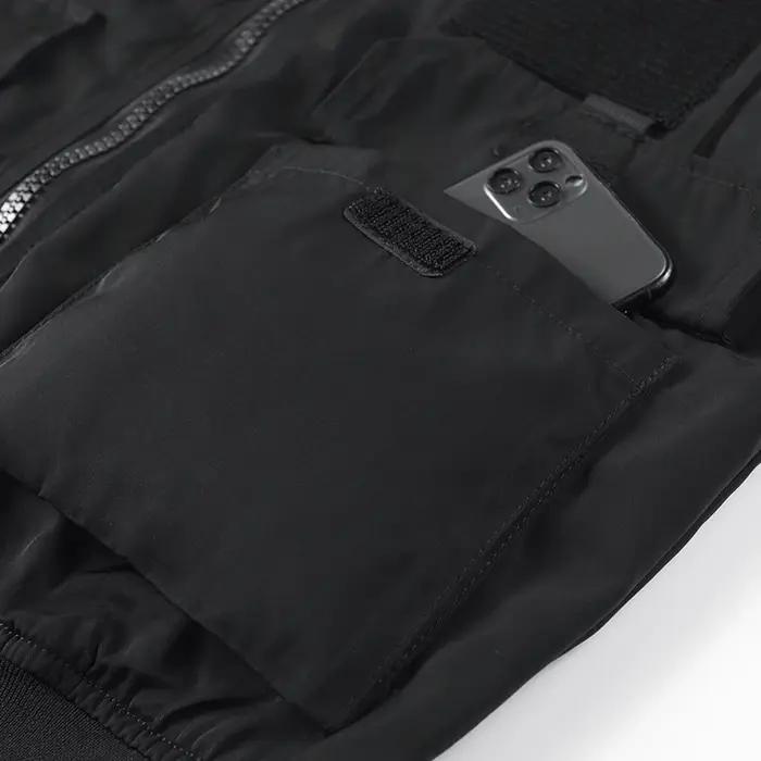 Veste tactique pour hommes, coupe-vent imperméable multi-poches, vêtements d'extérieur de moto pour