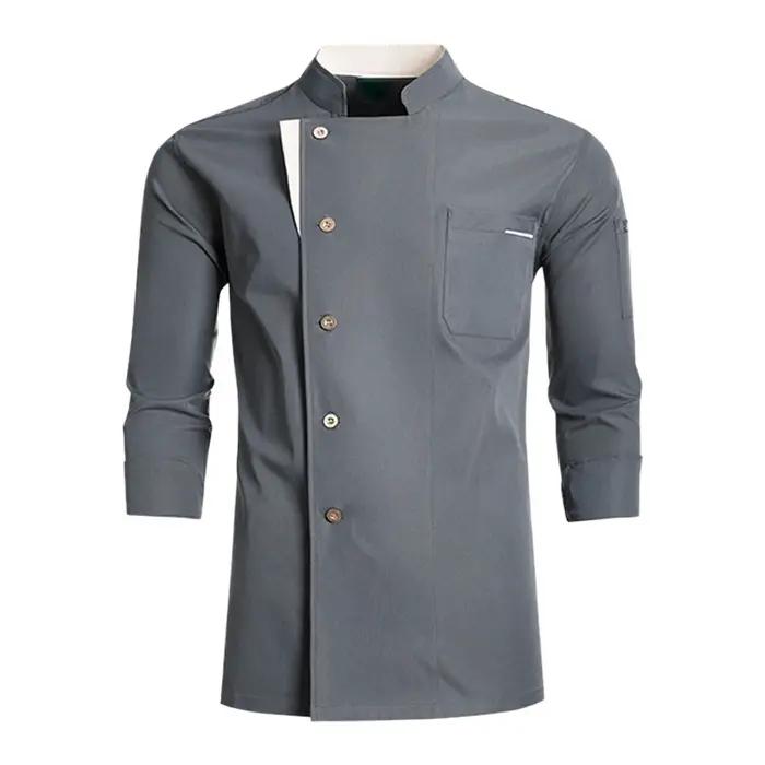 Uniforme de chef professionnel veste de cuisine alimentaire pour automne hiver vêtements de travail pour serveur restaurant occasions spéciales