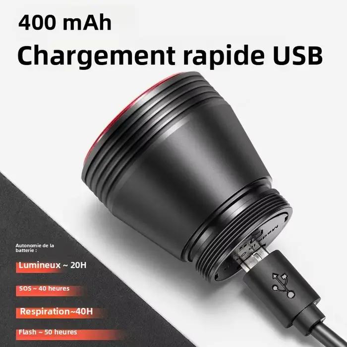 Lampe Arrière Intelligente Pour Vélo Avec Détection Automatique De Freinage Étanche IPX6 Recharge USB Sécurité Cyclisme
