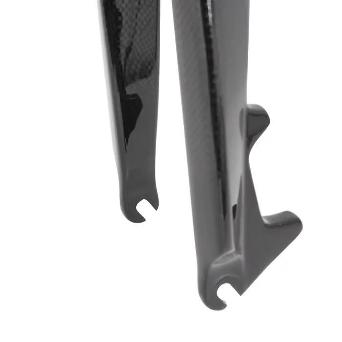 Date 26/27.5/29 "pouces VTT 3K pleine Fiber de carbone vélo fourche avant frein à disque fourche en