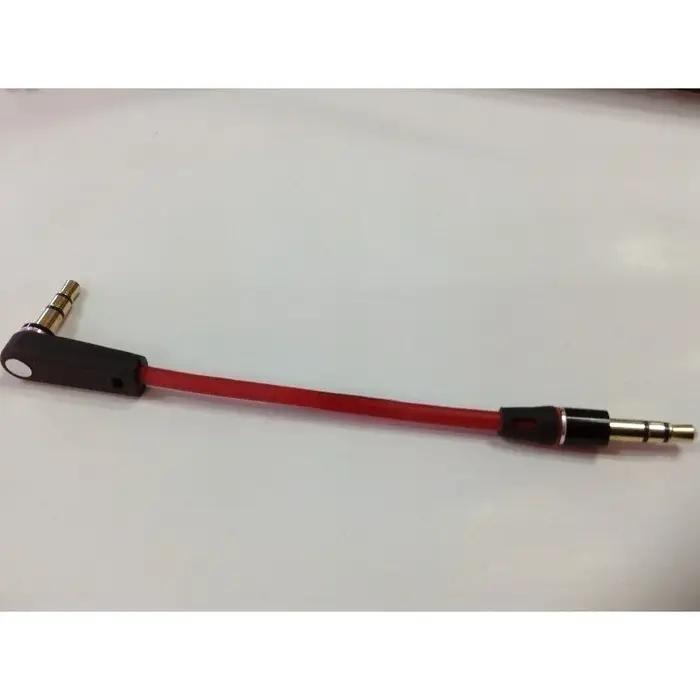 Câble Audio stéréo Jack mâle à mâle de 3MM, câble court Aux de 20CM pour téléphone portable, équipem