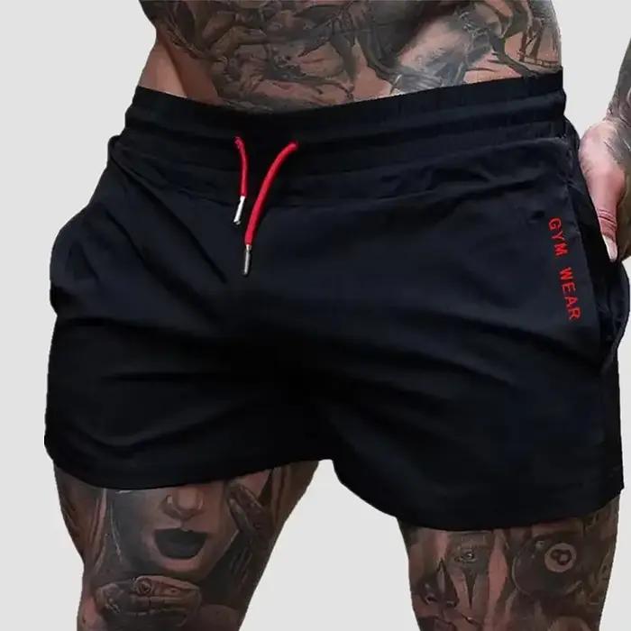 Shorts sport tissés homme été 2026 pantalons survêtement fins pour course et entraînement respirants