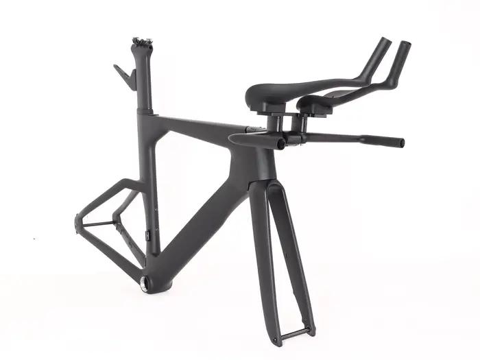 VeloBuild nouveau cadre de contre-la-montre en Fiber de carbone T47 disque cadre de vélo TT en carbone câbles intégrés