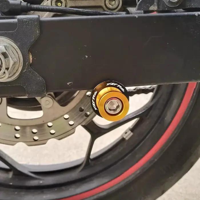 Bobines de bras oscillant M6 vis de support de curseur pour YAMAHA YZF-R6 YZFR6 1999-2001 2002 2003