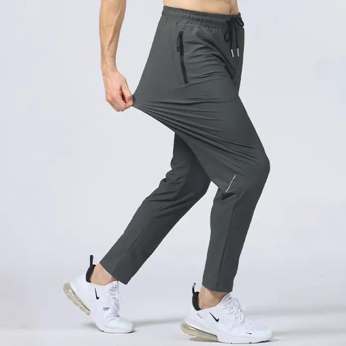 Viser de course sportifs pour hommes, joggeurs d'entraînement, survêtement athlétique, pantalons de