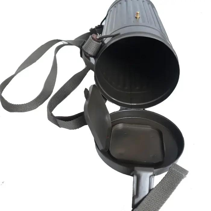 Masque à gaz allemand de la seconde guerre mondiale, matériel métallique, équipement portable de sol