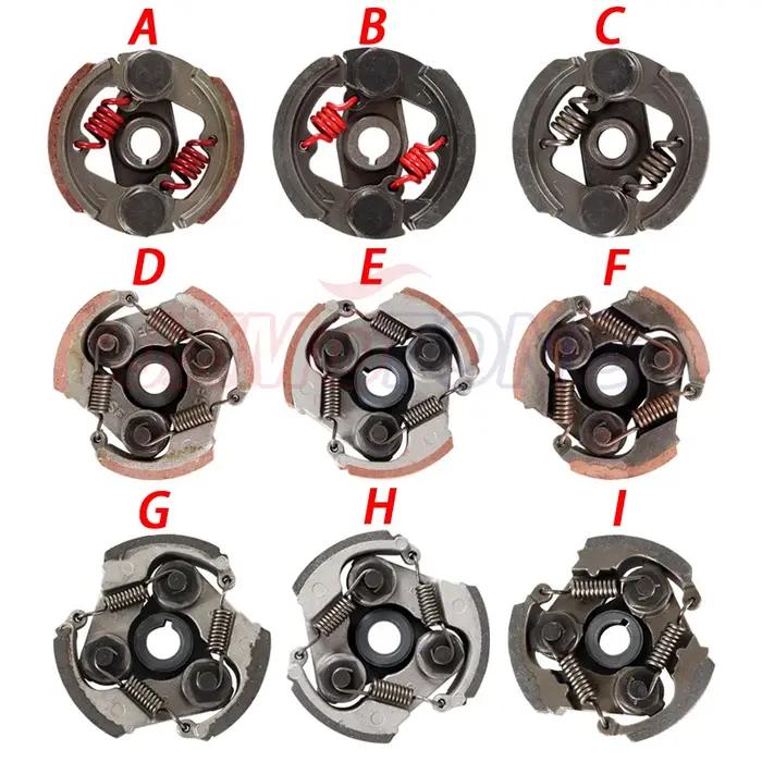 2 temps 47cc 49cc aluminium ou fer Minimoto embrayage centrifuge alliage Mini Moto Dirt Bike Atv Qua