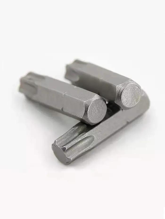Jeu d'embouts de tournevis Torx T6 T7 T8 T9 T10 T15, en acier S2, 1/4 pouces, 6.35mm, tige hexagonal