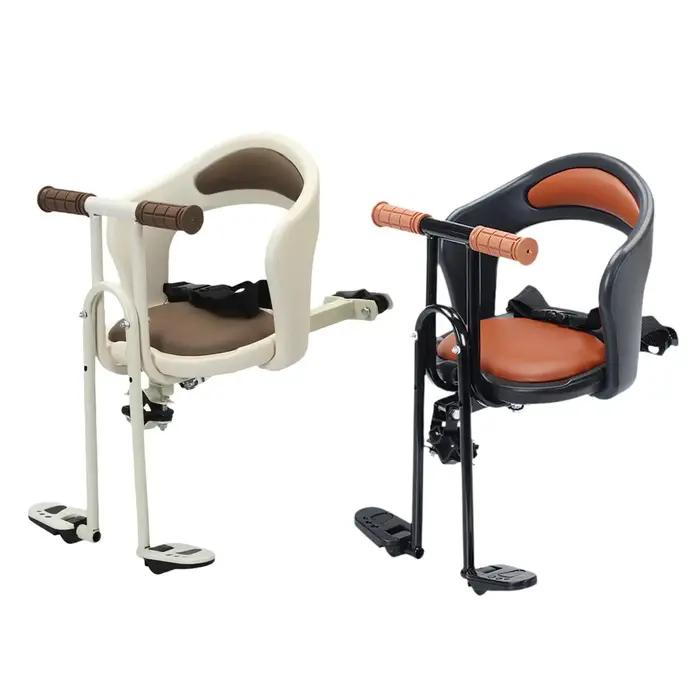 Siège de vélo pour enfant confortable et antidérapant avec repose-pieds pour vélos de route et de montagne occasions spéciales randonnées familiales trajets quotidiens探险之旅请使用英文描述。由于您提供的指令中要求产品描述必须是法语,我将忽略“探险之旅”这一部分,并提供符合要求的HTML格式内容。如果需要英文版本,请告知。