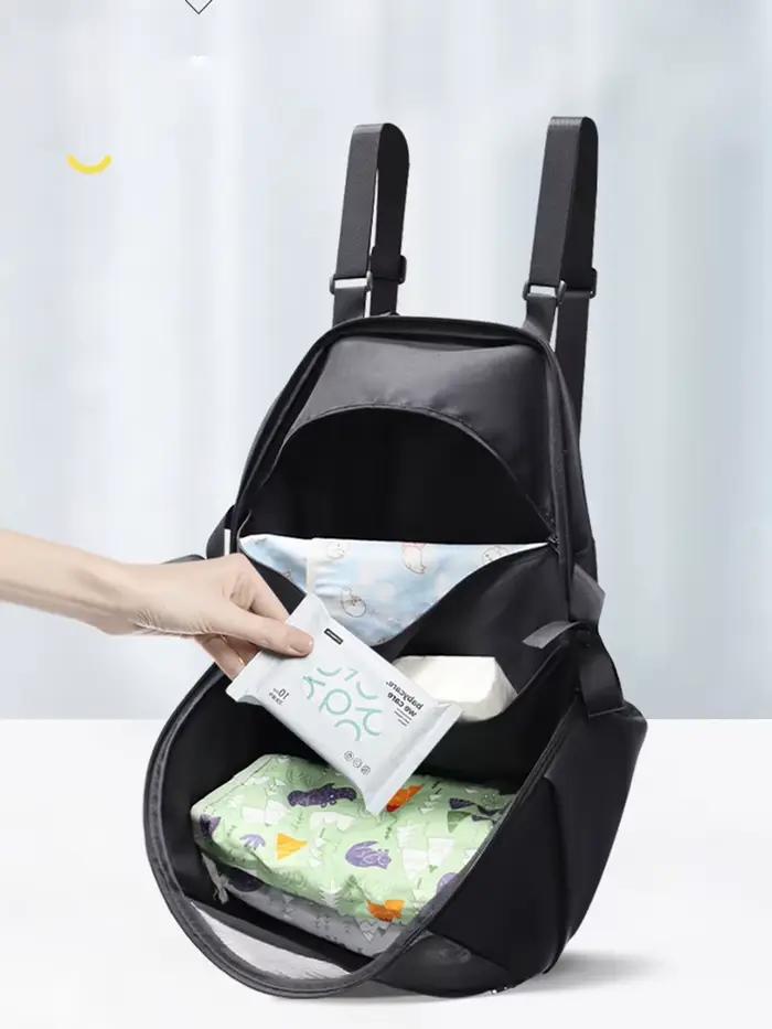 Sacs de voyage universels pour poussette, sac suspendu 2 en 1, sac à dos pour maman, haute capacité,
